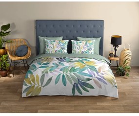 Зелено единично памучно спално бельо 140x200 cm Marcus – Good Morning