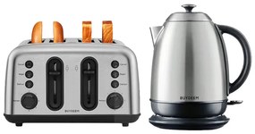 Електрическа кана BUYDEEM K640, 2400W, 1.7 л, Защита от кипене на сухо, Без BPA, LED, Инокс