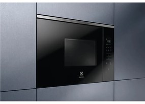 Микровълнова фурна за вграждане Electrolux KMFE172TEX, 17 л, 800W, 5 нива, Сензорно управление, Таймер, Осветление, Черен