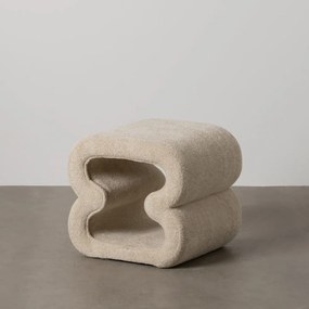 Бежова табуретка от букле – Ixia