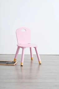 Детски стол atmosphera, MDF, Розов
