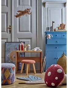 Оранжева детска табуретка Aksel – Bloomingville Mini