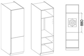 Състав на кухня Kahneman II-Anthraki