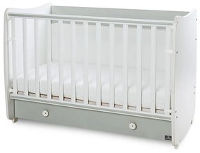 LORELLI Classic Легло-люлка 60/120 см. DREAM БЯЛО/ MILKY GREEN