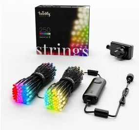 Twinkly TWS250SPP-BEU - LED RGB външна коледна верига 250 LED 23,5м IP44 Wi-Fi