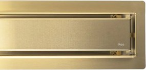 Линеен отводнител REA Neox pro Brush Gold 100