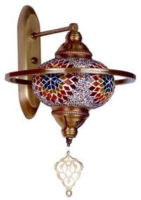 Кафява стенна лампа Messo – Opviq lights