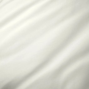 Кремаво спално бельо от египетски памук за единично легло 135x200 cm - Bianca