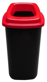 Plafor Кош за отпадъци Sort, за разделно събиране, 28 L, червен
