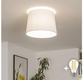 Brilagi - LED плафон CERIA 1xE27/40W/230V Ø 30 см бял