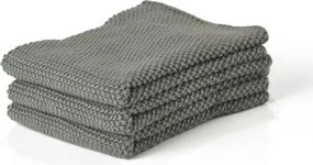 Памучни кърпи в комплект от 3 броя 27x27 cm - Zone