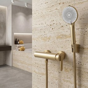Смесител за вана REA Ontario Side Brush Gold