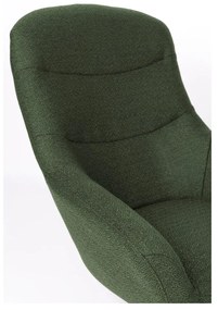 Тъмнозелено кресло Yuki – White Label