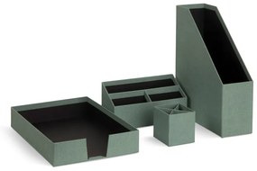 Картонени органайзери в комплект от 4 бр. Hugo Canvas Paper Laminate – Bigso