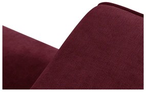 Диван в цвят бордо 214 cm Esther – Milo Casa