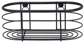 Черен рафт за душ Trestina, 26 x 11 cm - Wenko