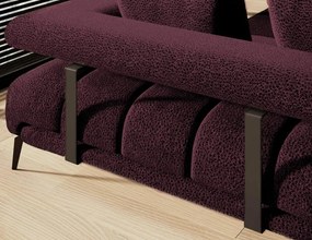 Ъглов диван Magnito Mini-Вишна-ляв