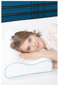 Анатомична възглавница с пълнеж от мемори пяна 42x61,5 cm – Mila Home