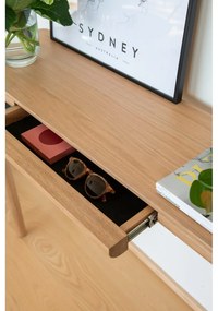 Дъбова конзолна маса в естествен цвят 12x110 cm Heart'n'Soul - UMAGE