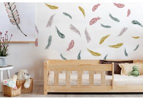 Детско легло от масивен бор в естествен цвят 140x200 cm Mila CP – Adeko