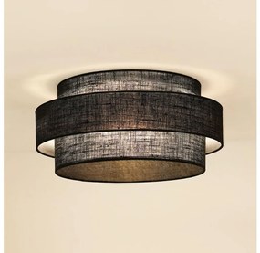 Brilagi - LED таванно осветление SPACE YUTE 12W/230V, Ø50 см, черно