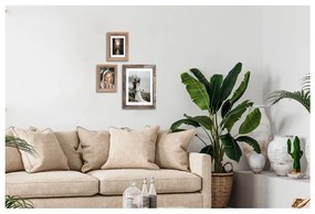 Кафява рамка за снимки Shabby, 34 x 44,5 cm Bergen - Styler