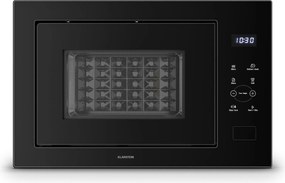 Klarstein Velaire вградена микровълнова с грил | 1200 W грил | 850 W микровълнова | 60 cm