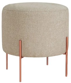 Бежова табуретка Copper – Artie