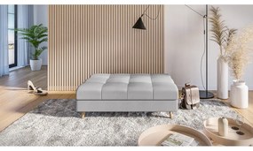 Сива табуретка за крака Ariella - Ropez