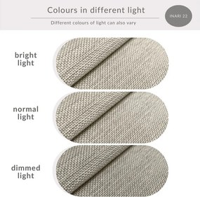 Бежово боксспринг легло 200x200 cm с място за съхранение Caya – Maison de Rêve