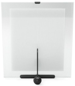 Черна стъклена стояща рамка 26x30,5 cm Flute – Umbra