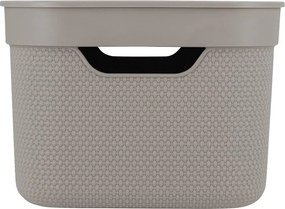 Пластмасова кутия за съхранение с капак Deco - Rotho