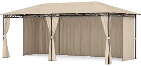 Blumfeldt Mondo 3x6 беседка с метална рамка и4 странични стени