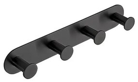 Закачалка 25,5x4,5 см неръждаема стомана/черна