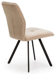 Бежови трапезни столове в комплект от 4 Mery - Marckeric