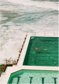 Постер 30x40 cm Bondi Icebergs – Anna Pihan – The Poster Club