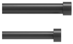 Стоманен разтегателен двоен корниз 305 - 457 cm Cappa - Umbra
