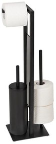 WENKO 25400100 - четка за WC RIVALTA 18x70 см черна