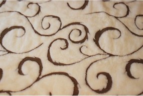 Многослойна завивка Merino Brown с камилска вълна, мерино и кашмир