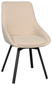 Бежови трапезни столове в комплект от 2 бр. Alison – Rowico