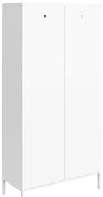 Бял метален гардероб 90x185 cm Mission District - Støraa