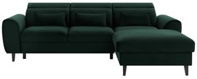 Ъглов разтегателен диван TOBLE, 267x100x196, loco 35, десен
