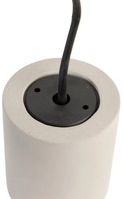 Селски таванен прожектор кръгъл от бетон - Deep