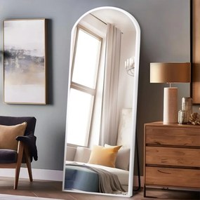 Бяло Стенно/Стоящо Огледало 150 см 109