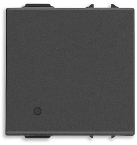 VIMAR 09016.2.G.CM Ключ 2P 20AX 250V 2M с опция подсветка Черен NEVE UP