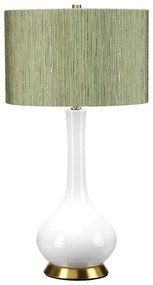 Elstead MILO-AB-TL-RTH - Настолна лампа MILO 1xE27/60W/230V зелен