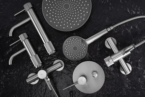 Смесител за вана Rea Lungo Stripe Brush Nickel