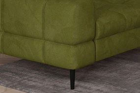 Ъглов диван Sovvor-Маслиново ляво