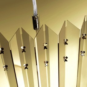 Лампа APP1764-8CP metal GOLD