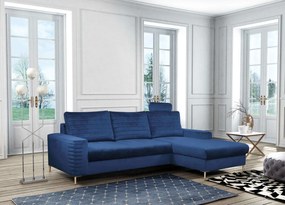 Ъглов диван Consuegra-Син